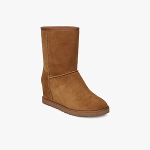 Ugg Classic Femme Short Women Classic Boots Brown (6843BKMYU)